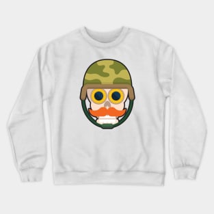 Army Sugar Skull Crewneck Sweatshirt